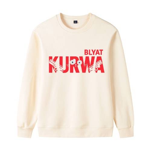 Sweatshirt Coton Unisexe – KURWA BLYAT