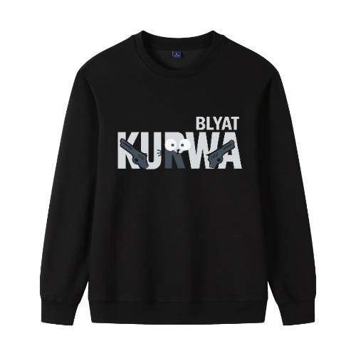 Sweatshirt Coton Unisexe – KURWA BLYAT