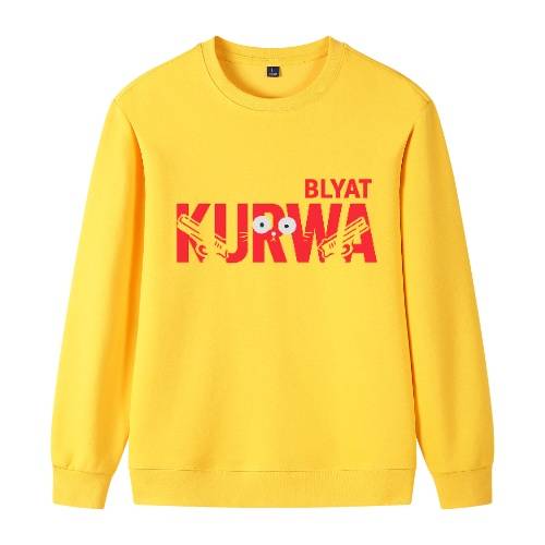 Sweatshirt Coton Unisexe – KURWA BLYAT