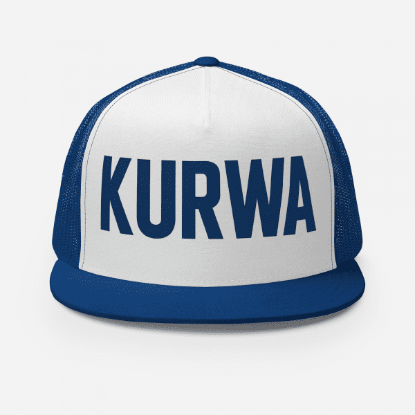 Casquette Trucker KURWA | 5 Panneaux - Bleu