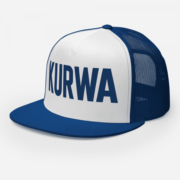 Casquette Trucker KURWA | 5 Panneaux - Bleu