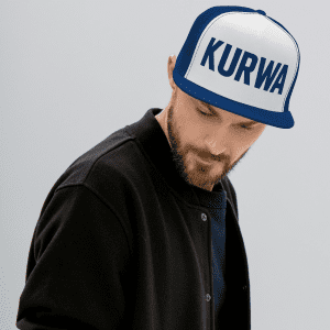 Casquette Trucker KURWA | 5 Panneaux - Bleu
