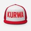 Casquette Trucker KURWA | 5 Panneaux - Rouge