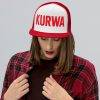 Casquette Trucker KURWA | 5 Panneaux - Rouge