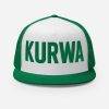 Casquette Trucker KURWA | 5 Panneaux – Vert