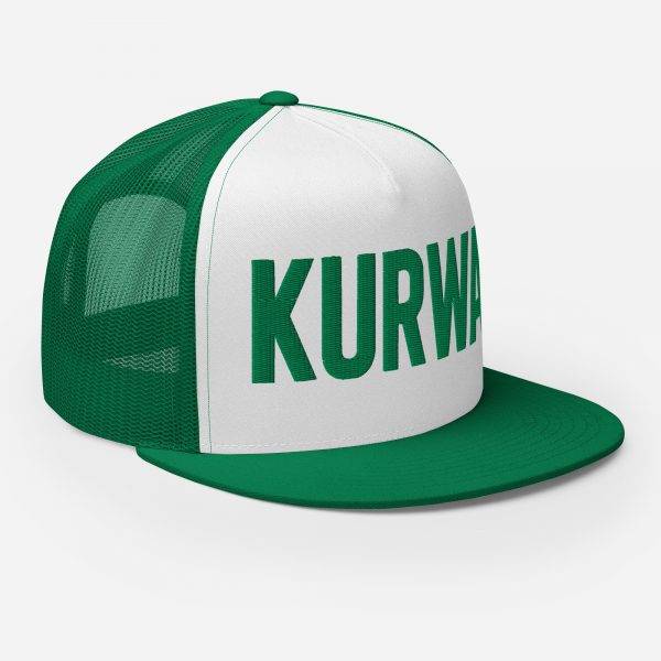 Casquette Trucker KURWA | 5 Panneaux – Vert