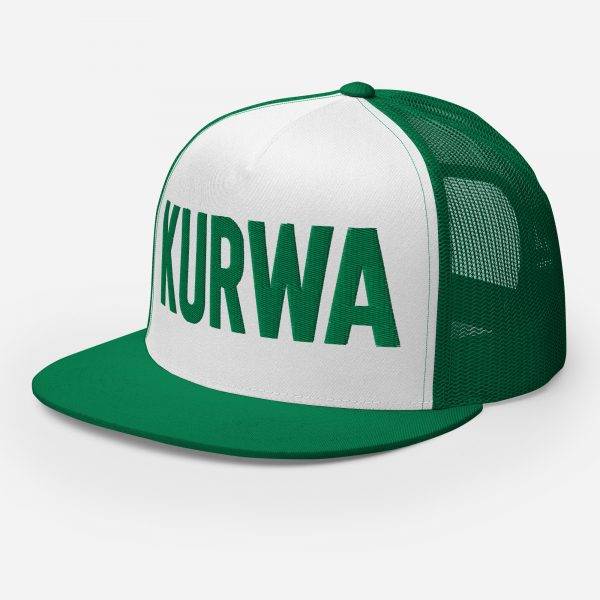 Casquette Trucker KURWA | 5 Panneaux – Vert
