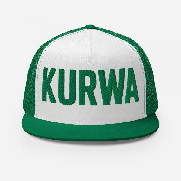 Casquette Trucker KURWA | 5 Panneaux – Vert