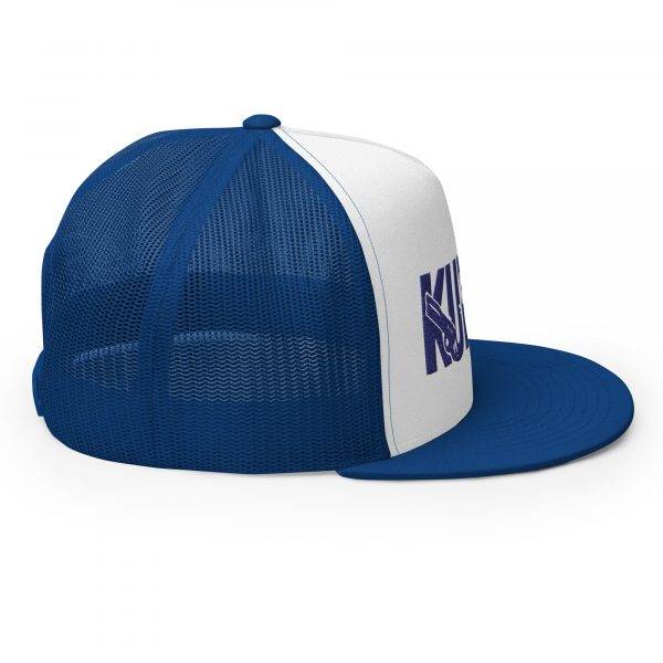 Casquette Trucker Premium  | KURWA BLYAT – Bleu