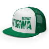 Casquette Trucker Premium  | KURWA BLYAT – Vert