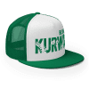 Casquette Trucker Premium  | KURWA BLYAT – Vert