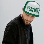 Casquette Trucker Premium  | KURWA BLYAT – Vert