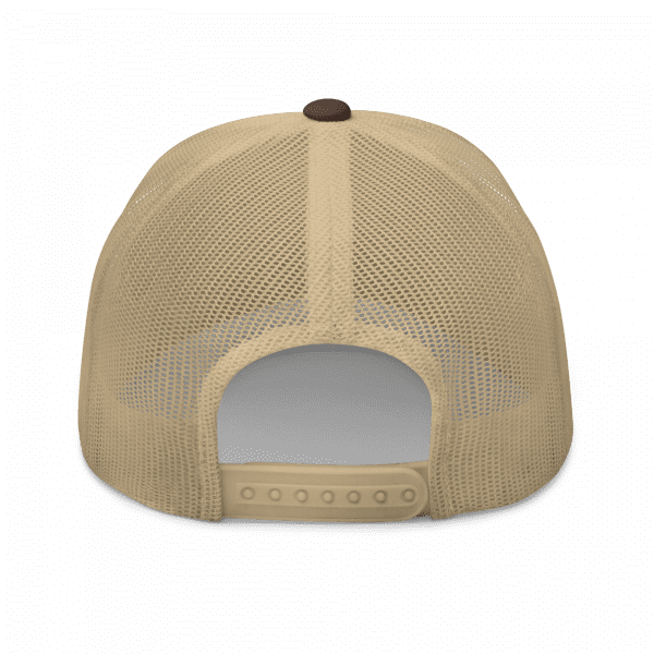 Casquette Trucker Rétro Marron | PUTAIN DE MERDE