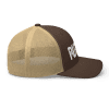 Casquette Trucker Rétro Marron | PUTAIN DE MERDE