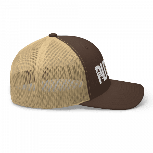 Casquette Trucker Rétro Marron | PUTAIN DE MERDE