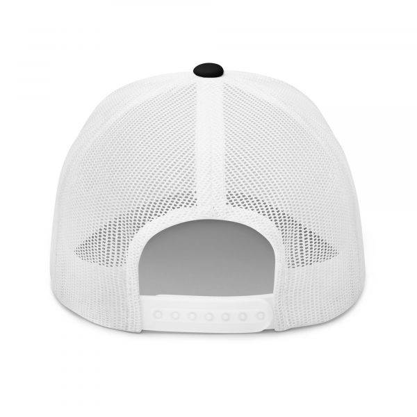 Casquette Trucker Rétro Noire | PUTAIN DE MERDE