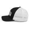 Casquette Trucker Rétro Noire | PUTAIN DE MERDE