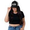 Casquette Trucker Rétro Noire | PUTAIN DE MERDE