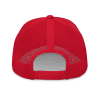 Casquette Trucker Rétro Rouge | PUTAIN DE MERDE