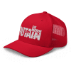 Casquette Trucker Rétro Rouge | PUTAIN DE MERDE
