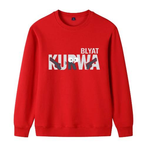 Sweatshirt Coton Unisexe – KURWA BLYAT