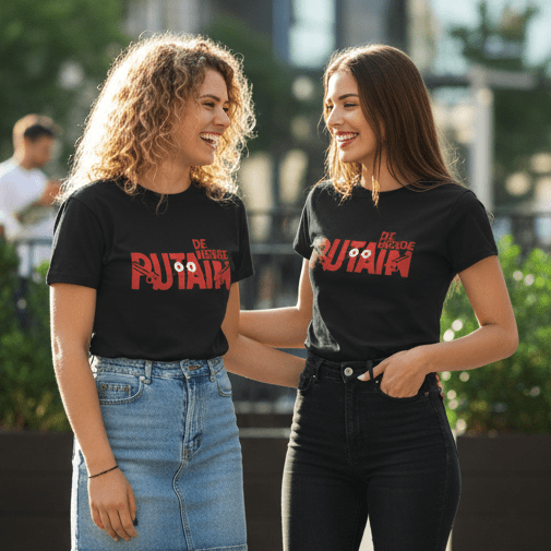 T-shirt 100 % Coton - Putain de merde